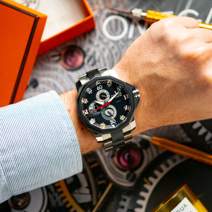 Corum Admiral's Cup Automatic Black Dial Date 44mm