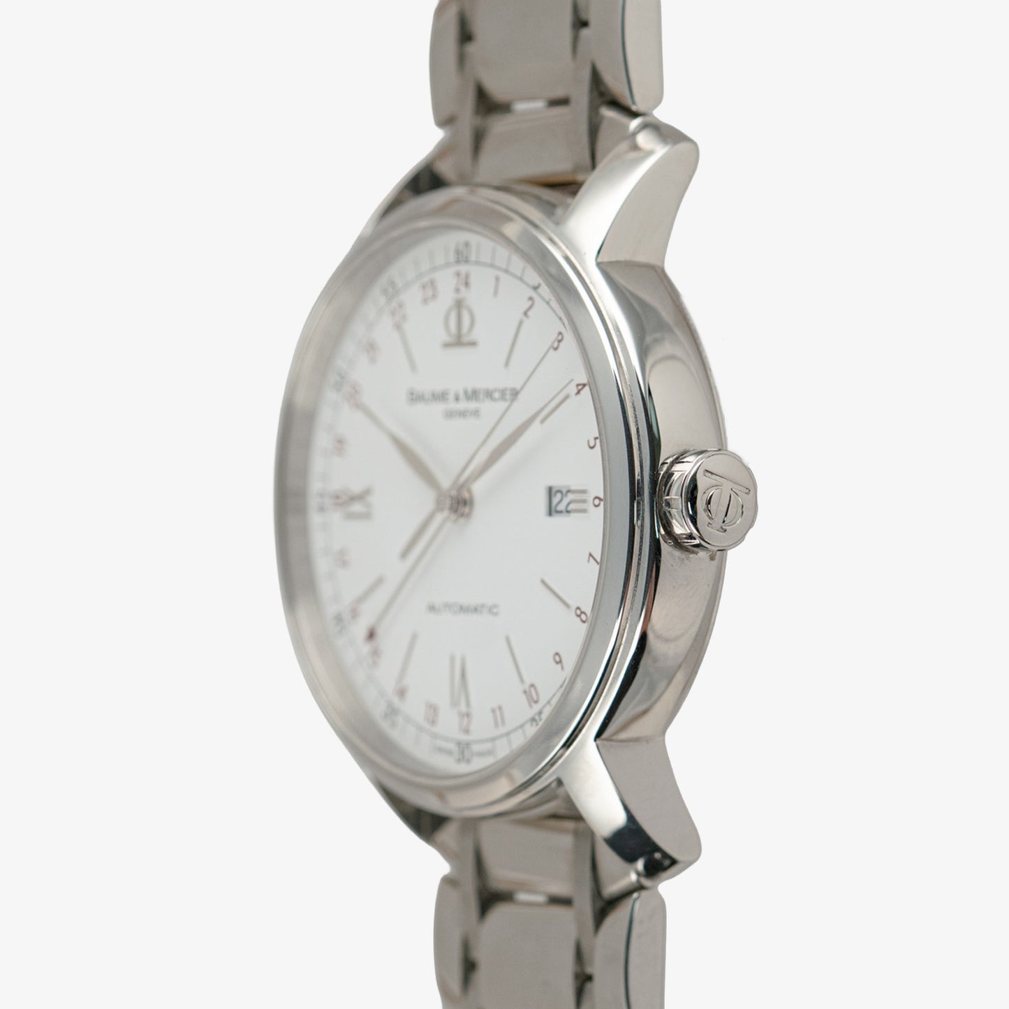 Baume & Mercier Classima Automatic GMT White Dial 42mm