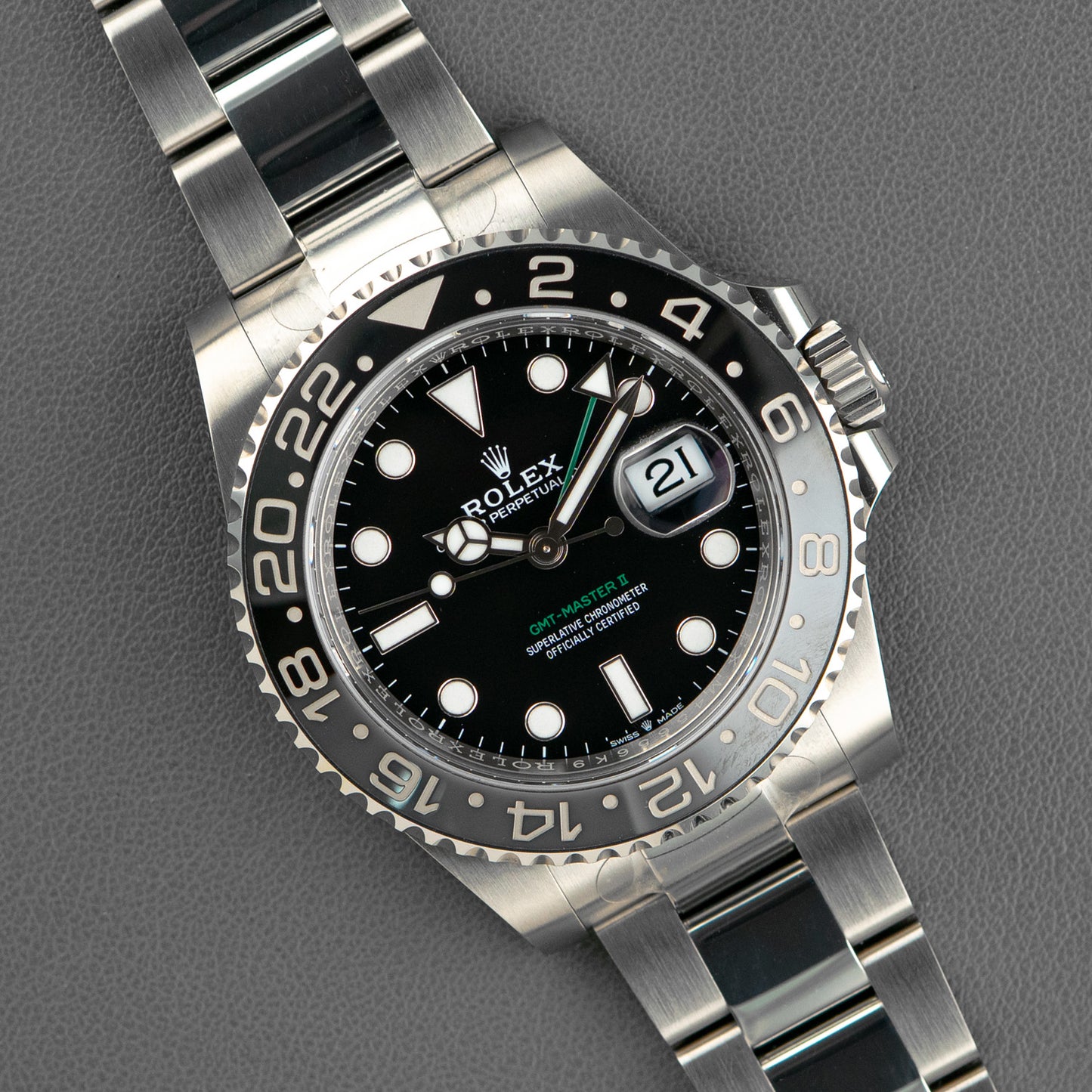 Rolex GMT-Master II 126710 "Bruce Wayne" Oyster 40mm