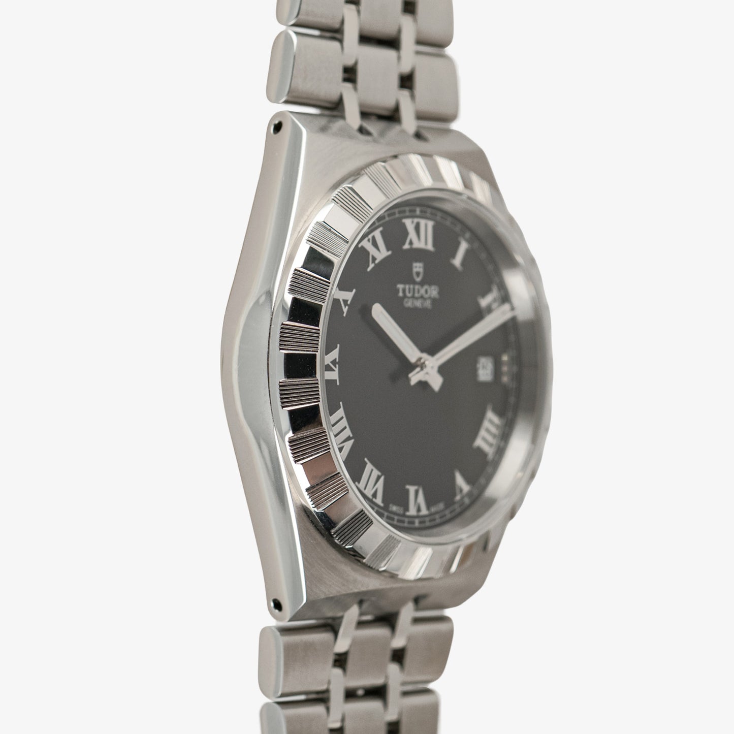 Tudor Royal Automatic Black Dial Date Steel 41mm