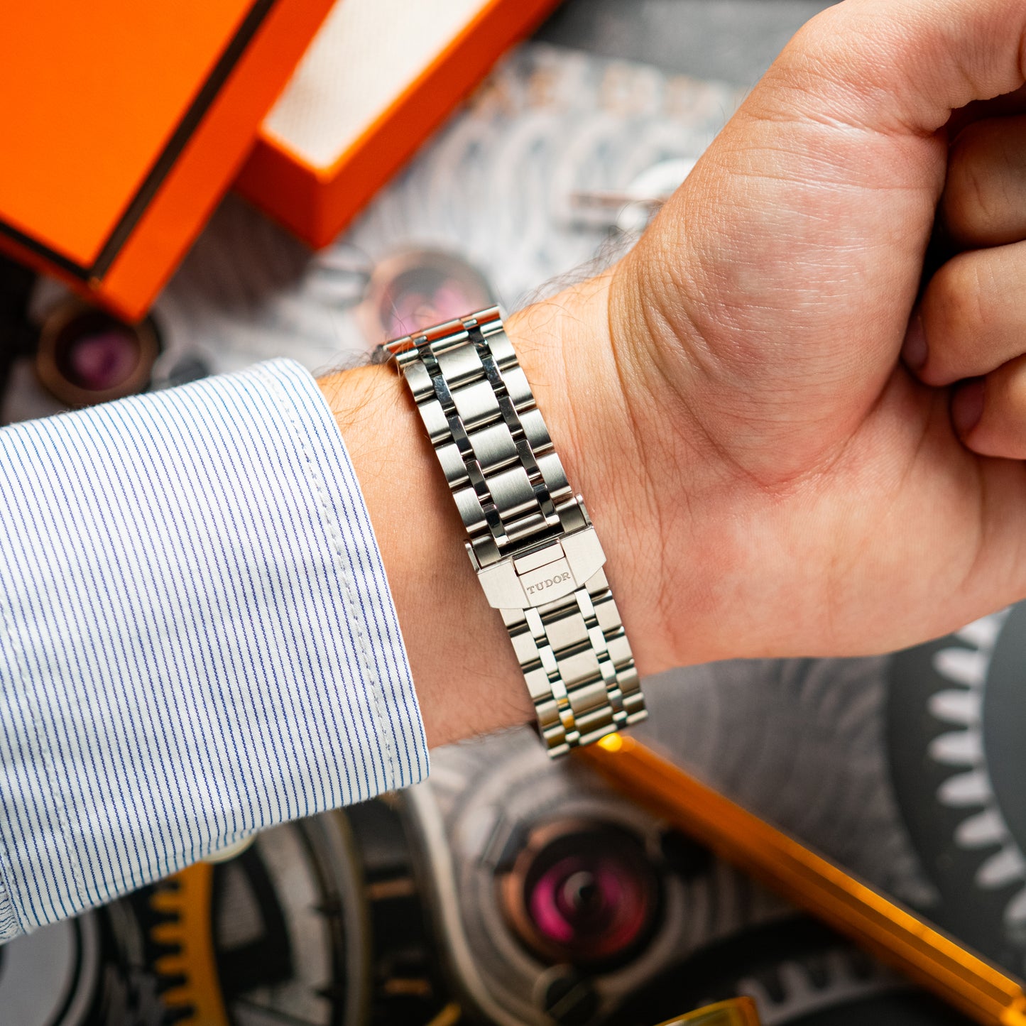 Tudor Royal Automatic Black Dial Date Steel 41mm