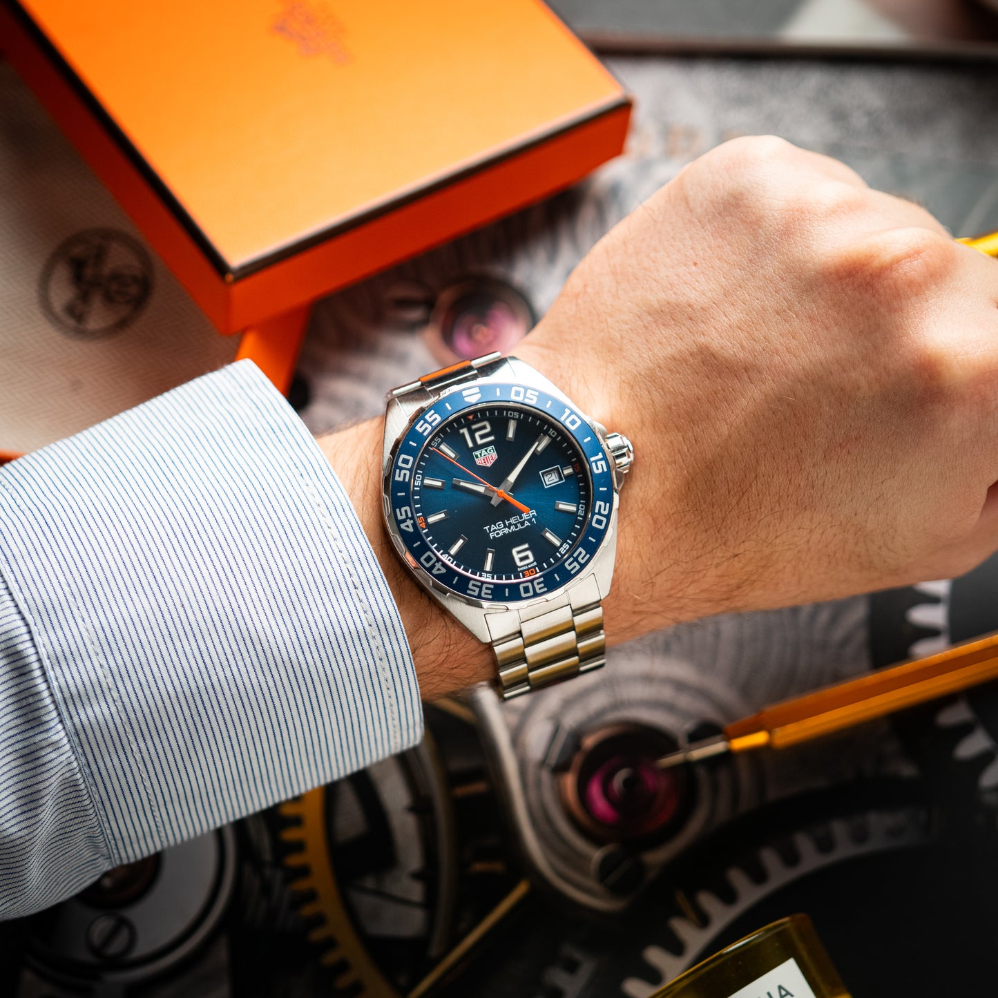 TAG Heuer Formula 1 Quartz Blue Dial 41mm