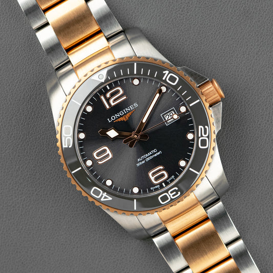 Longines HydroConquest Automatic Two-Tone Grey 41mm