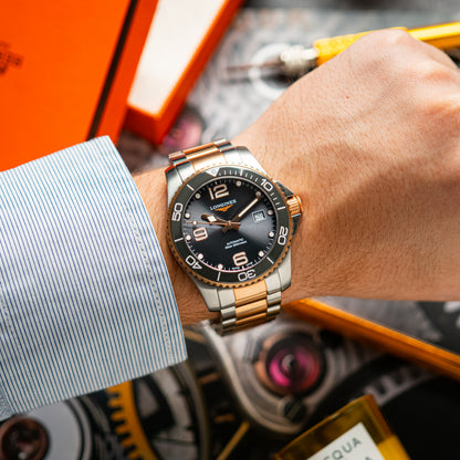 Longines HydroConquest Automatic Two-Tone Grey 41mm