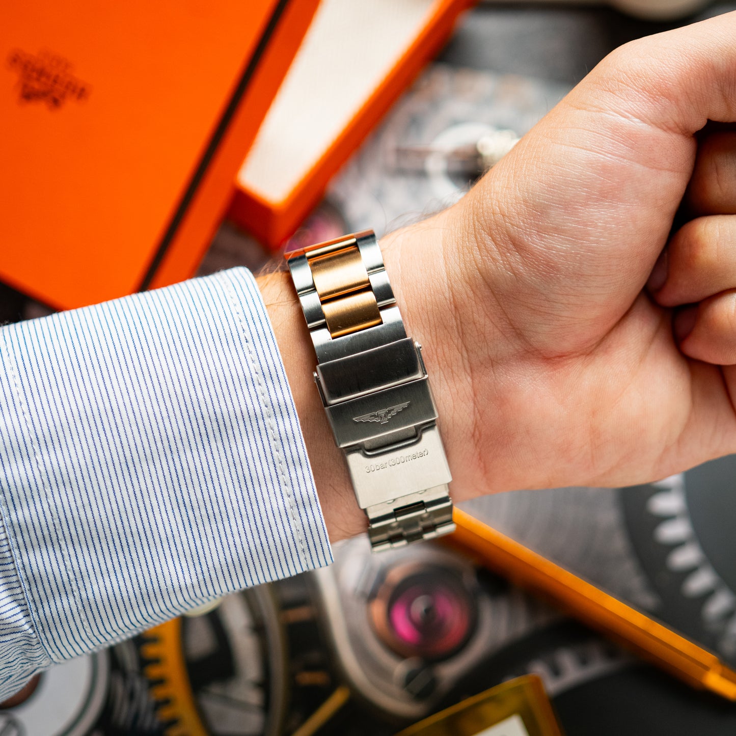 Longines HydroConquest Automatic Two-Tone Grey 41mm