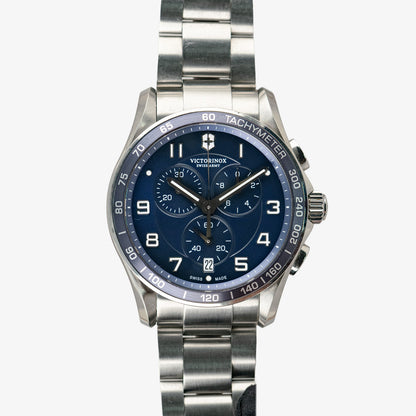 Victorinox Chrono Classic Quartz Blue Dial 42mm