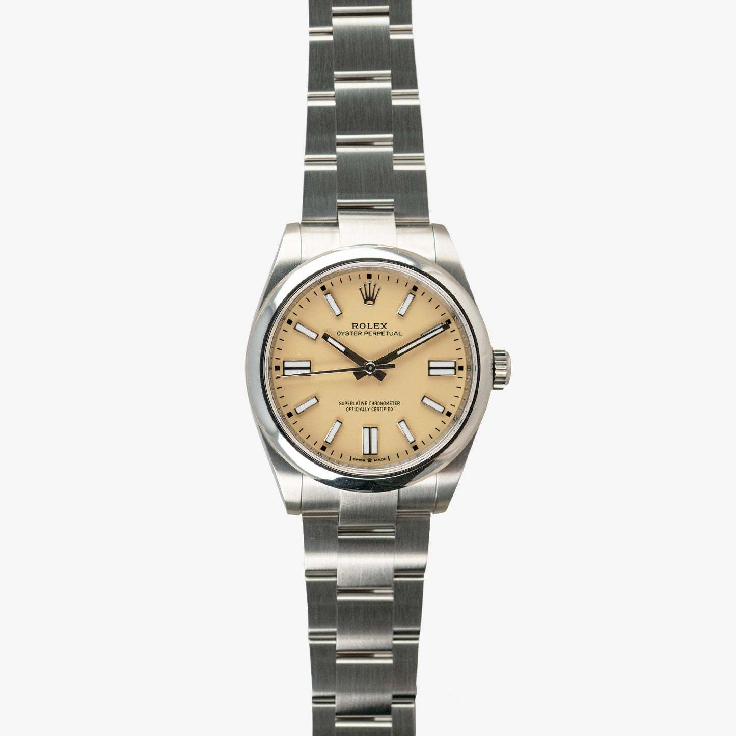 Rolex Oyster Perpetual Automatic Beige Dial 41mm