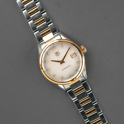 TAG Heuer Carrera Lady Quartz Mother of Pearl Diamonds 32mm