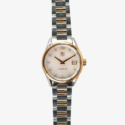 TAG Heuer Carrera Lady Quartz Mother of Pearl Diamonds 32mm