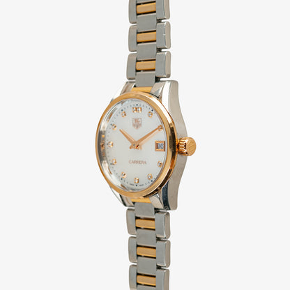 TAG Heuer Carrera Lady Quartz Mother of Pearl Diamonds 32mm