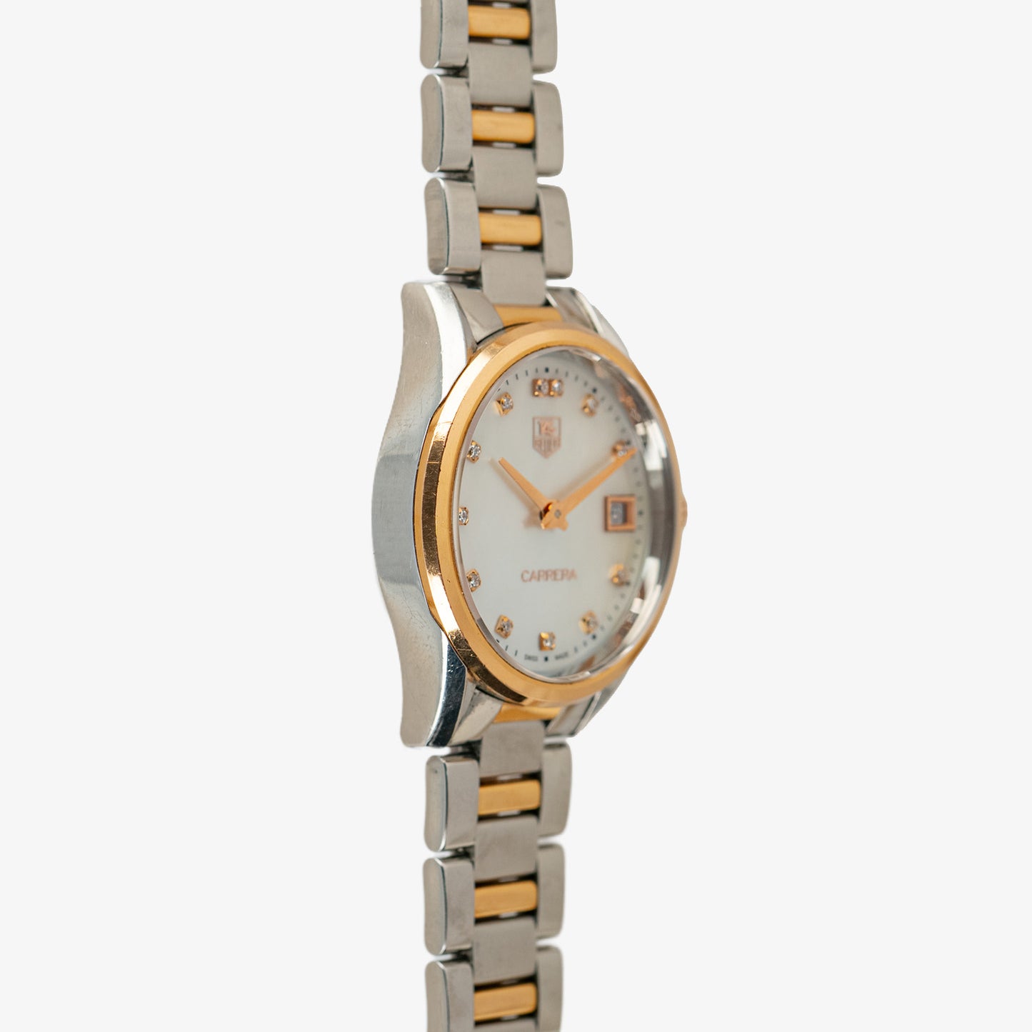TAG Heuer Carrera Lady Quartz Mother of Pearl Diamonds 32mm