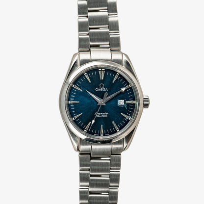 Omega Seamaster Aqua Terra Blue Dial Steel Quartz 39mm