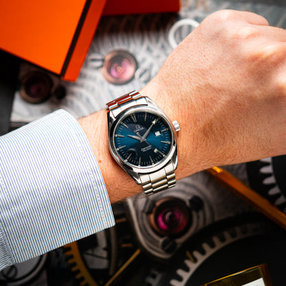 Omega Seamaster Aqua Terra Blue Dial Steel Quartz 39mm