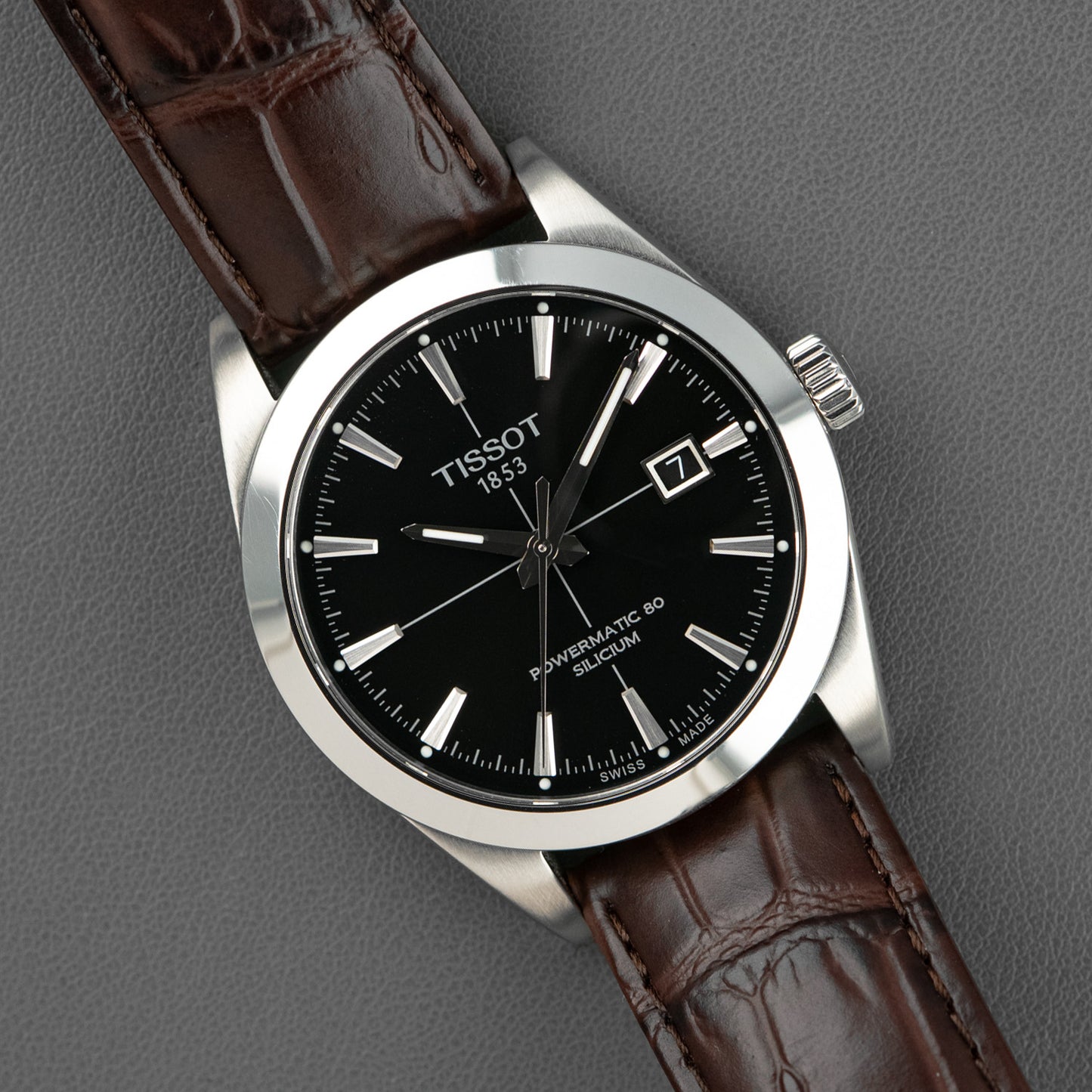 Tissot Gentleman Automatic Black Powermatic 80 40mm