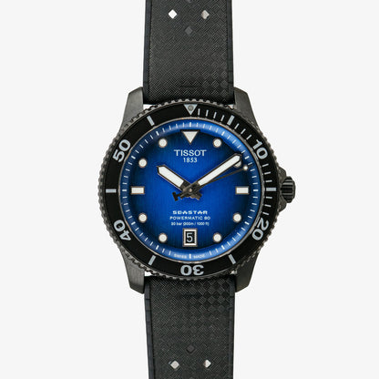 Tissot Seastar 1000 Automatic Blue Dial Black PVD 40mm