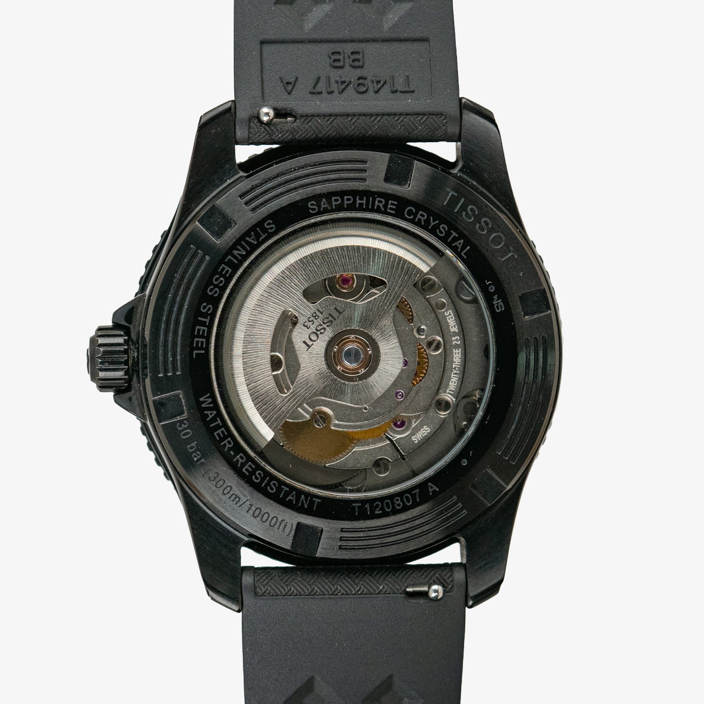 Tissot Seastar 1000 Automatic Blue Dial Black PVD 40mm