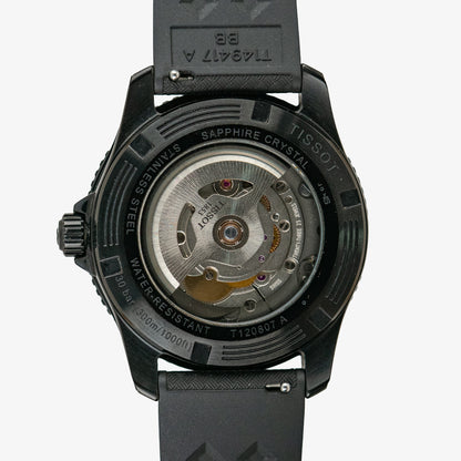 Tissot Seastar 1000 Automatic Blue Dial Black PVD 40mm