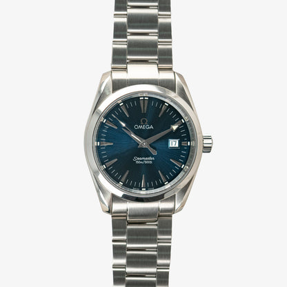 Omega Seamaster Aqua Terra Quartz Blue Dial 38mm
