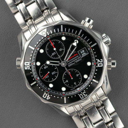 Omega Seamaster Diver 300M Automatic Chronograph Black 42mm