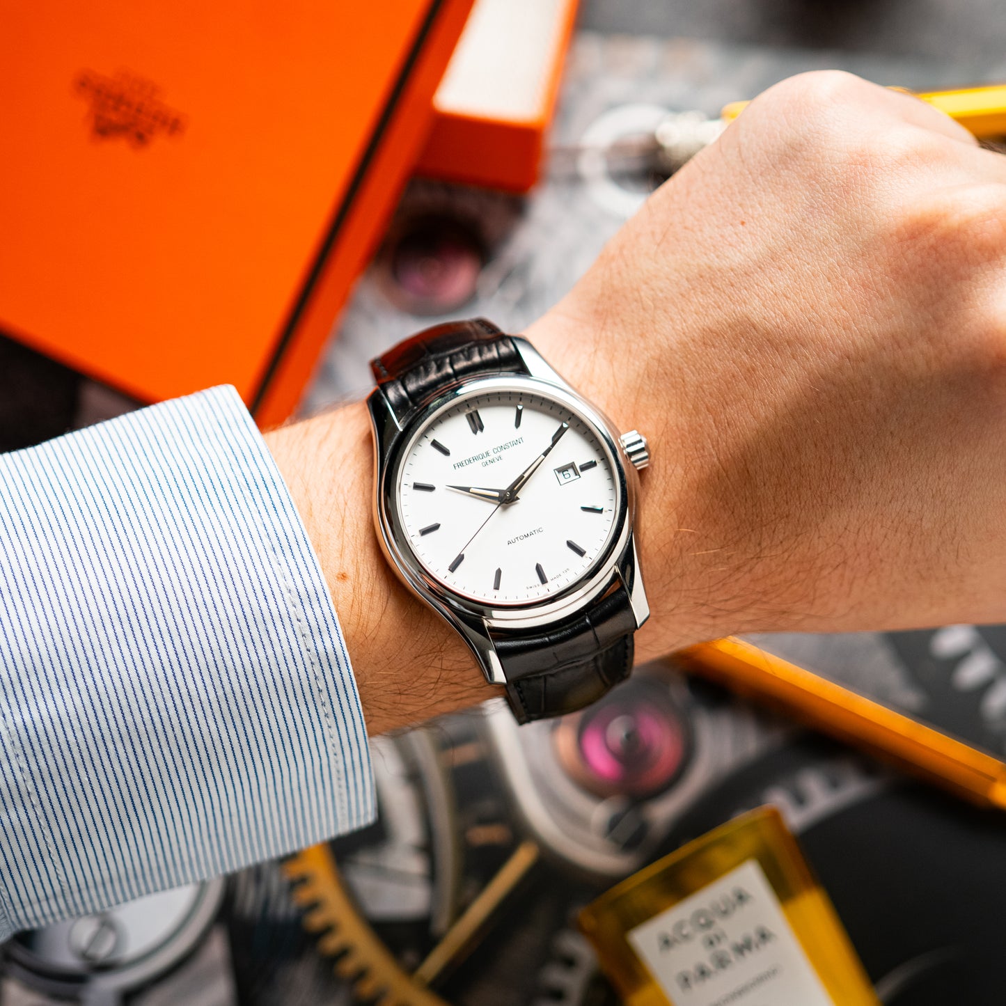 Frédérique Constant Classics Automatic White Dial Date 40mm