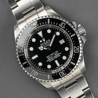 Rolex Deepsea Sea-Dweller Date Black Dial Automatic 44mm