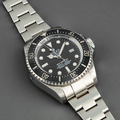 Rolex Deepsea Sea-Dweller Date Black Dial Automatic 44mm