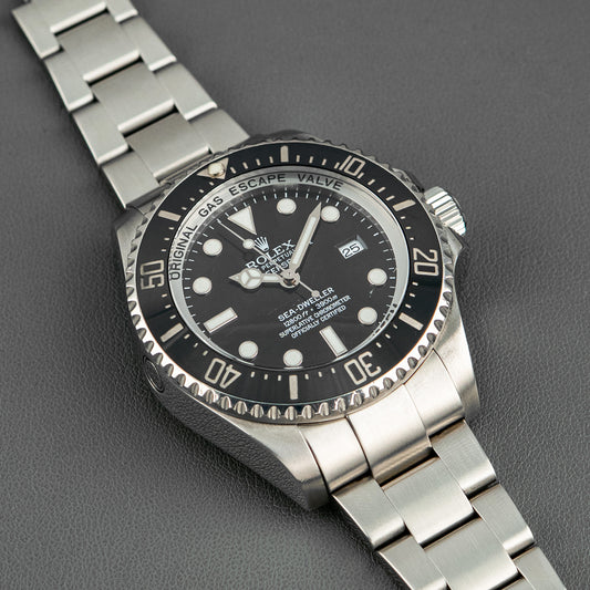 Rolex Deepsea Sea-Dweller Date Black Dial Automatic 44mm