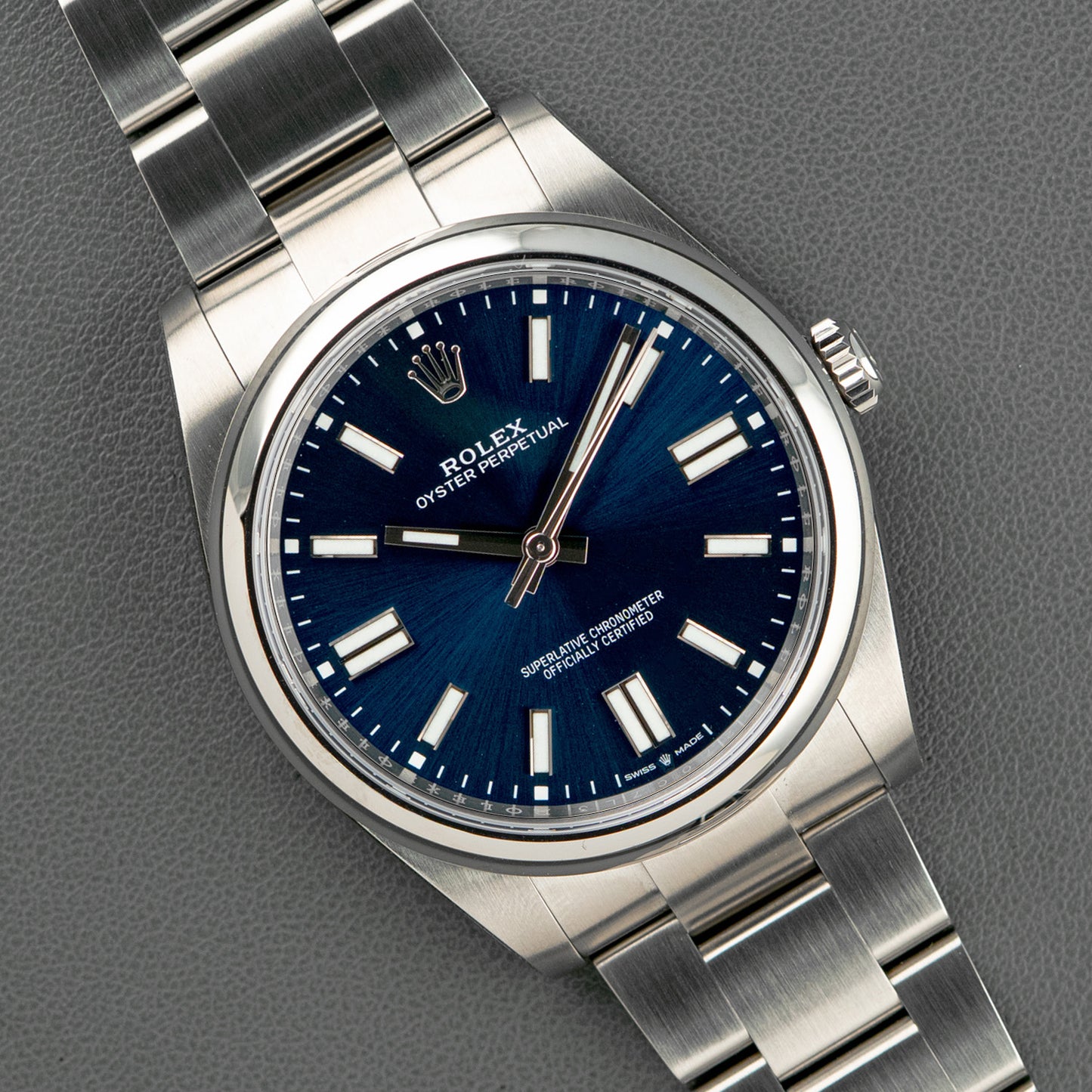 Rolex Oyster Perpetual Ref. 124300 Blue Dial 41mm