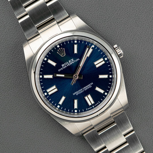 Rolex Oyster Perpetual Ref. 124300 Blue Dial 41mm