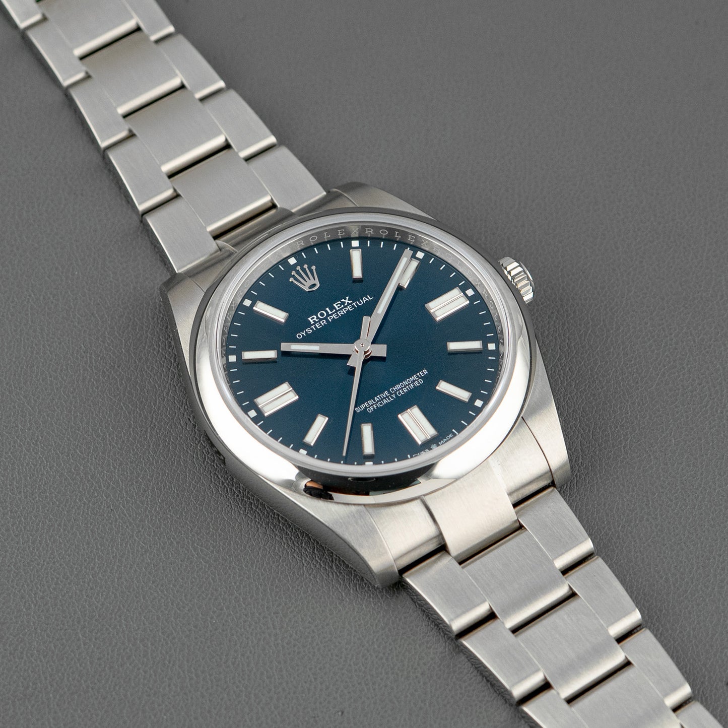 Rolex Oyster Perpetual Ref. 124300 Blue Dial 41mm