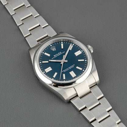 Rolex Oyster Perpetual Ref. 124300 Blue Dial 41mm