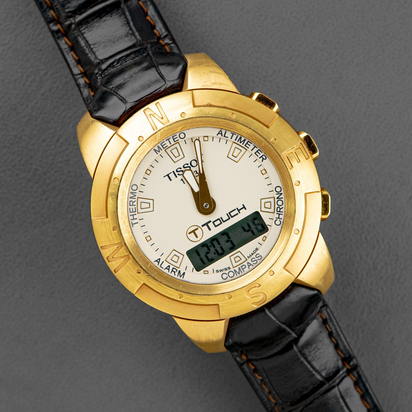 Tissot T-Touch Yellow Gold Ana-Digi Quartz 42mm