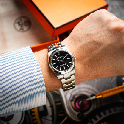 Rolex Oyster Perpetual 124200 Automatic Black 34mm