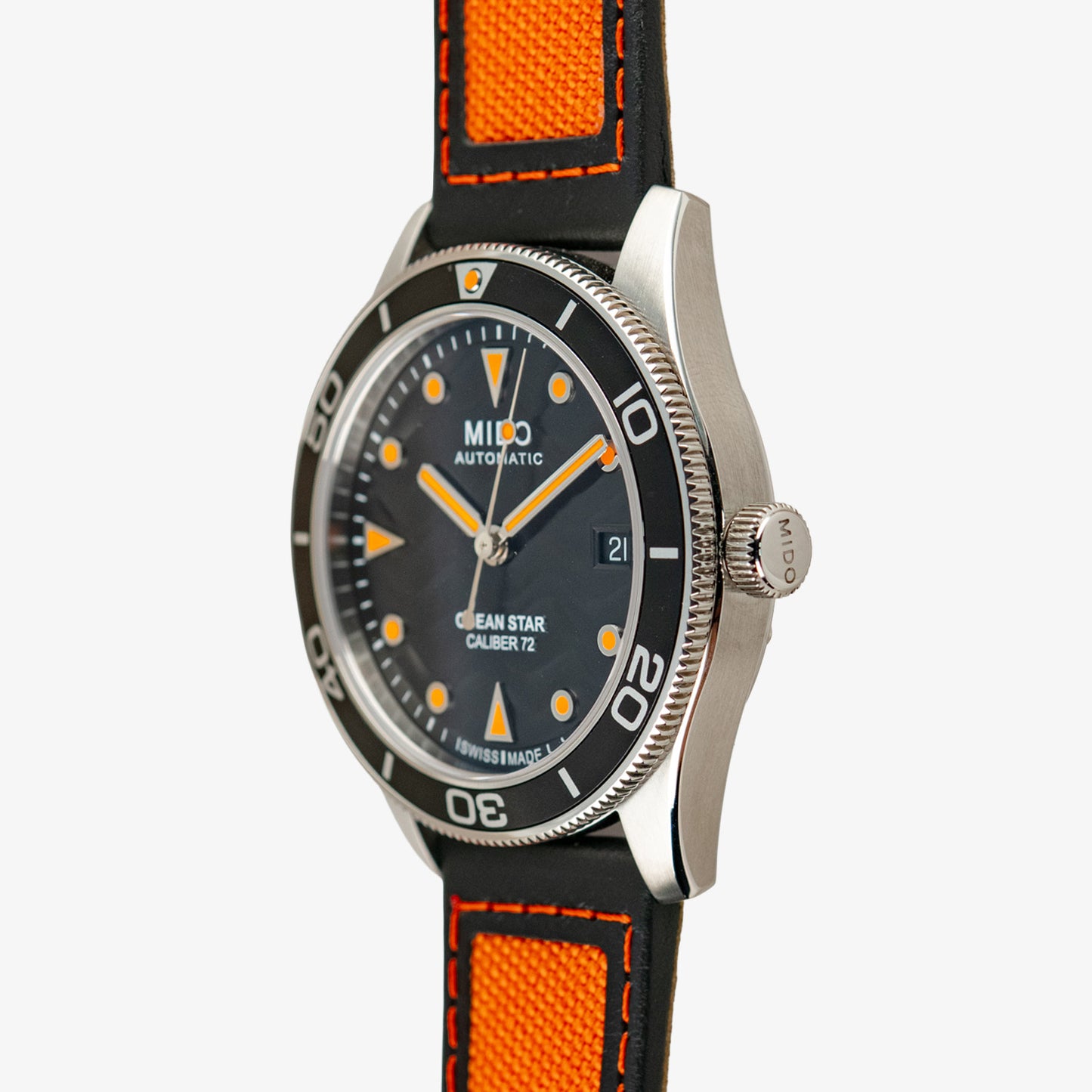Mido Ocean Star Caliber 72 Automatic Black 39mm