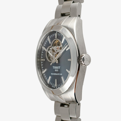 Tissot Gentleman Powermatic 80 Open Heart Blue 40mm