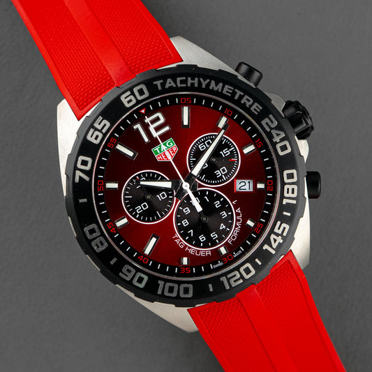 TAG Heuer Formula 1 Quartz Chronograph Red 43mm