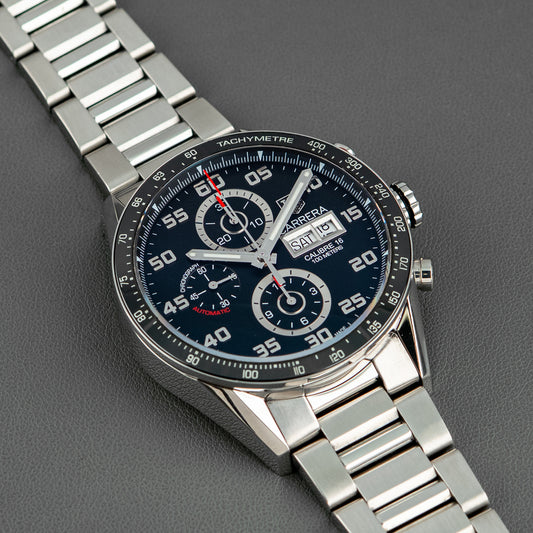 TAG Heuer Carrera Calibre 16 Automatic Chronograph Black 43mm