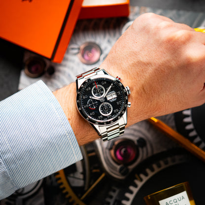 TAG Heuer Carrera Calibre 16 Automatic Chronograph Black 43mm