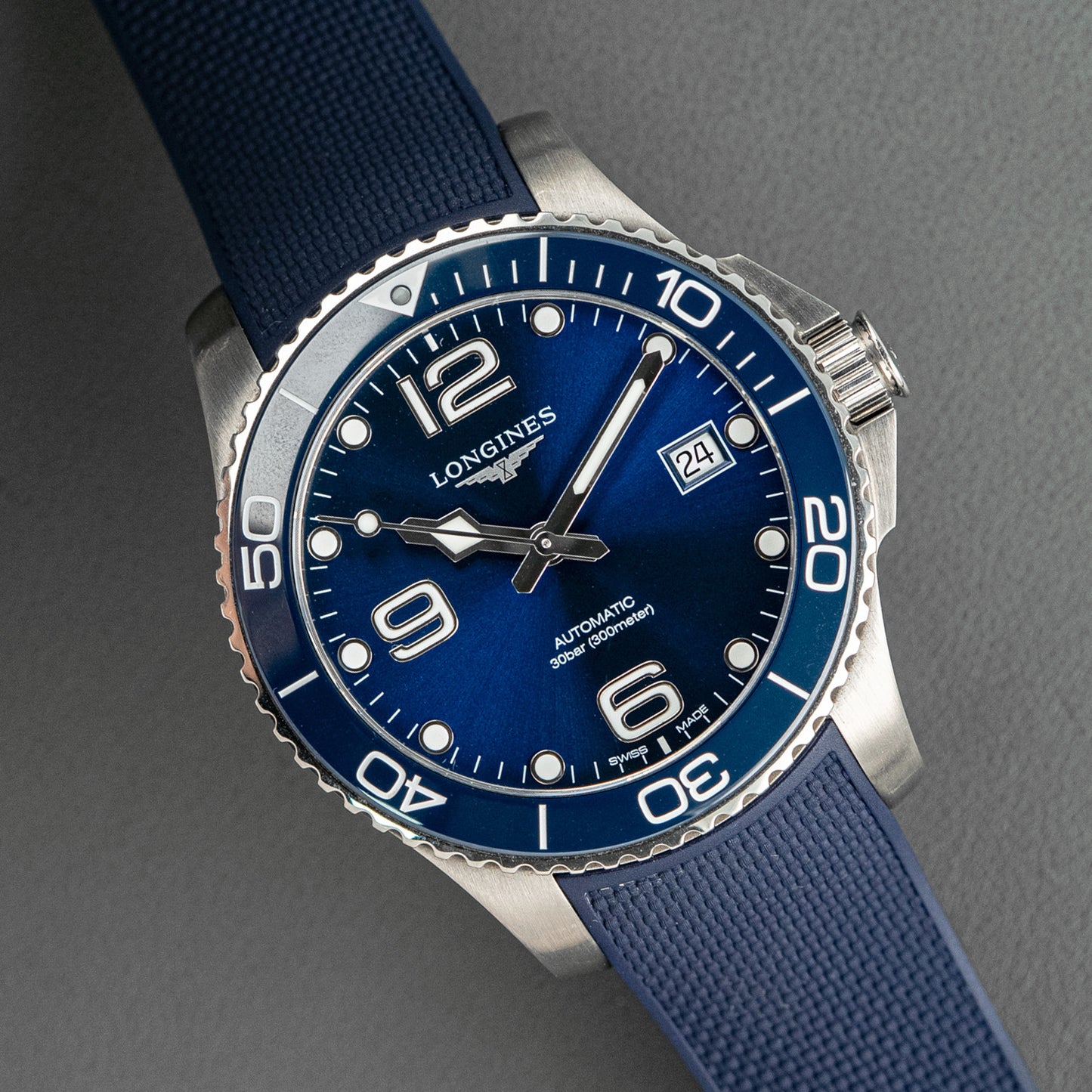 Longines HydroConquest Automatic Blue Dial Date 41mm