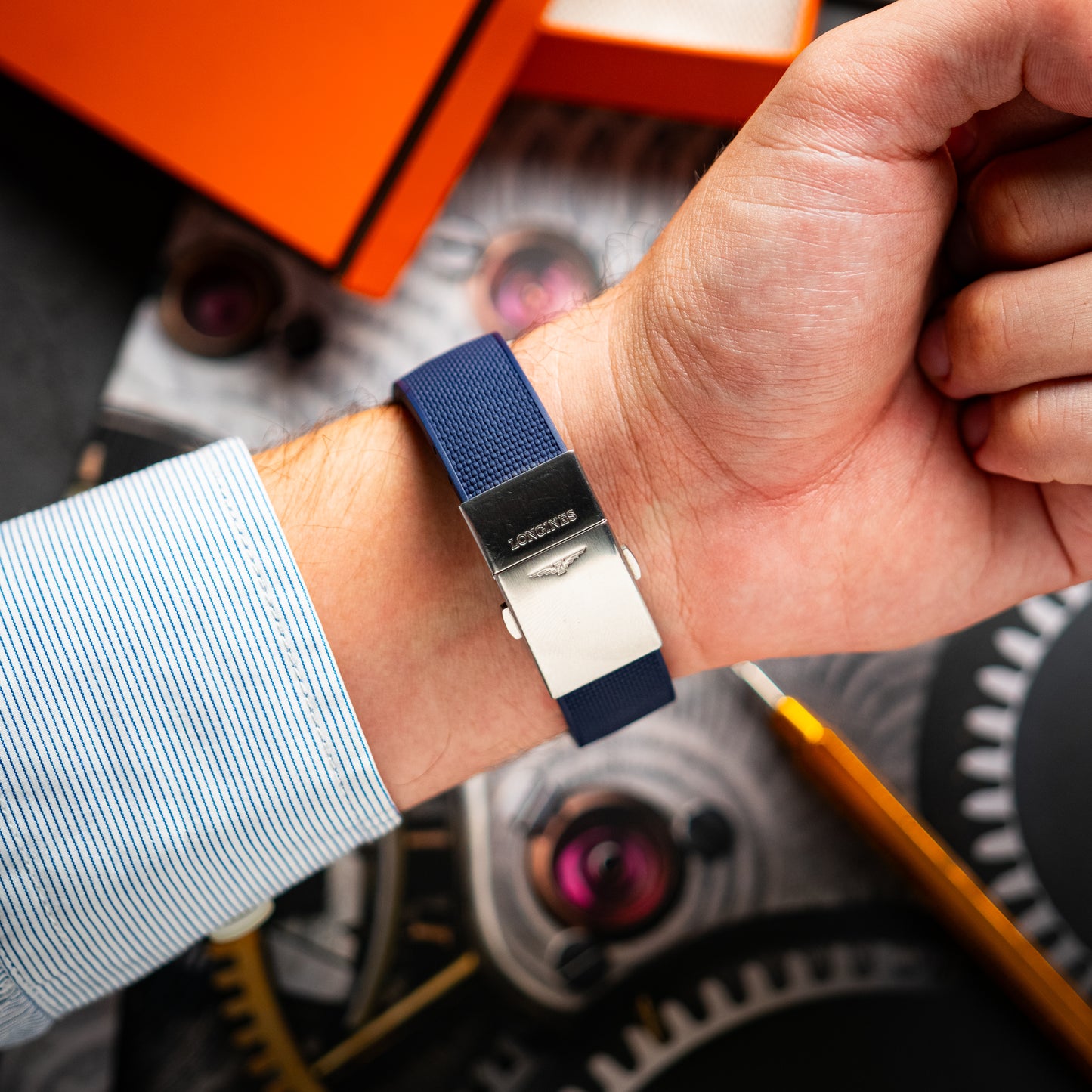 Longines HydroConquest Automatic Blue Dial Date 41mm