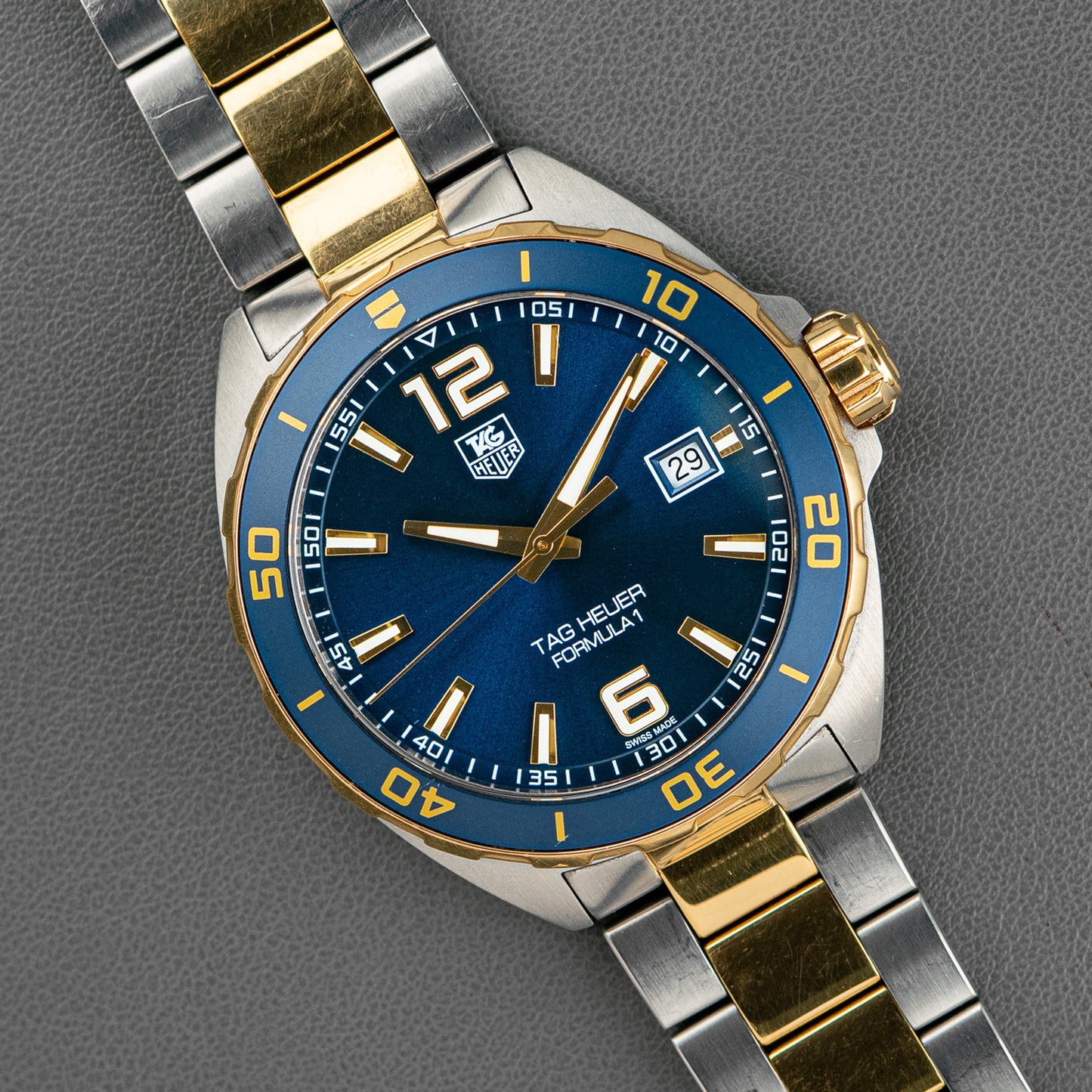 TAG Heuer Formula 1 Quartz Blue Dial Two-Tone 40mm