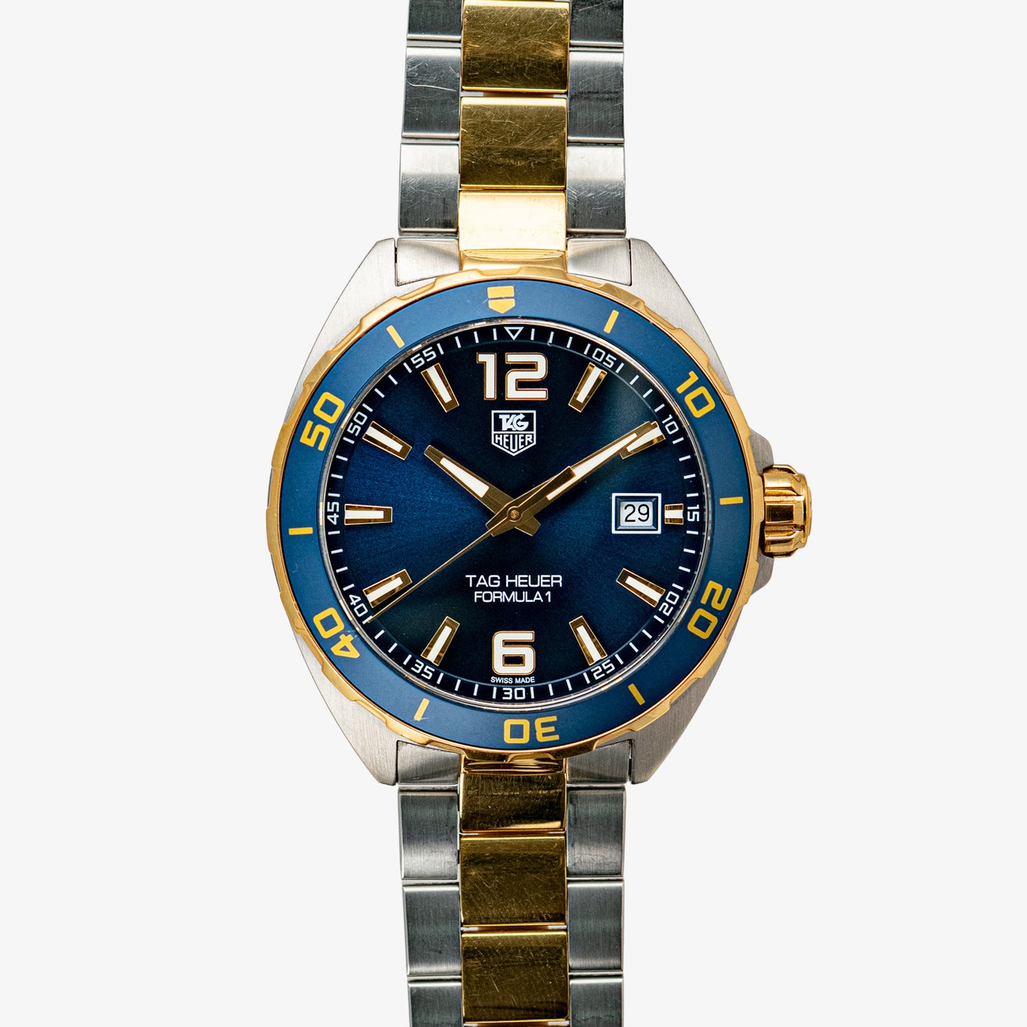 TAG Heuer Formula 1 Quartz Blue Dial Two-Tone 40mm