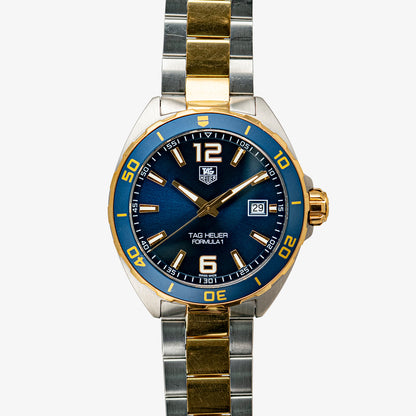 TAG Heuer Formula 1 Quartz Blue Dial Two-Tone 40mm