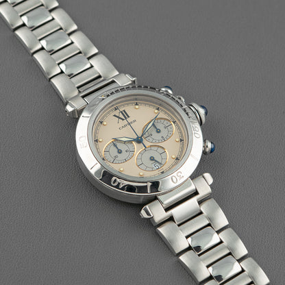 Cartier Pasha Chronograph Mecha-Quartz Date 38mm