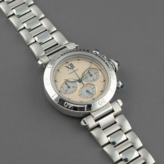Cartier Pasha Chronograph Mecha-Quartz Date 38mm