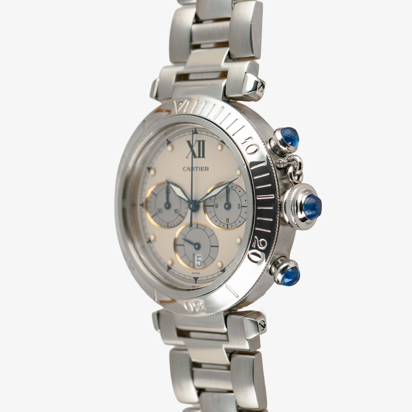 Cartier Pasha Chronograph Mecha-Quartz Date 38mm