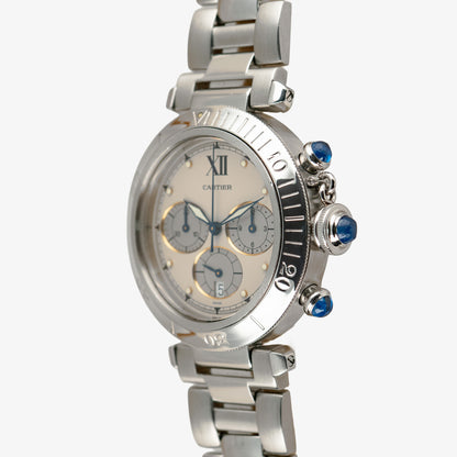 Cartier Pasha Chronograph Mecha-Quartz Date 38mm