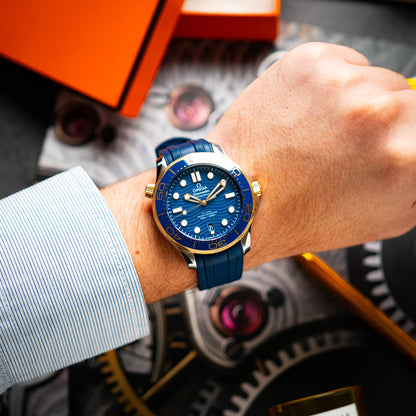 Omega Seamaster Diver 300M Steel & Gold Automatic 42mm