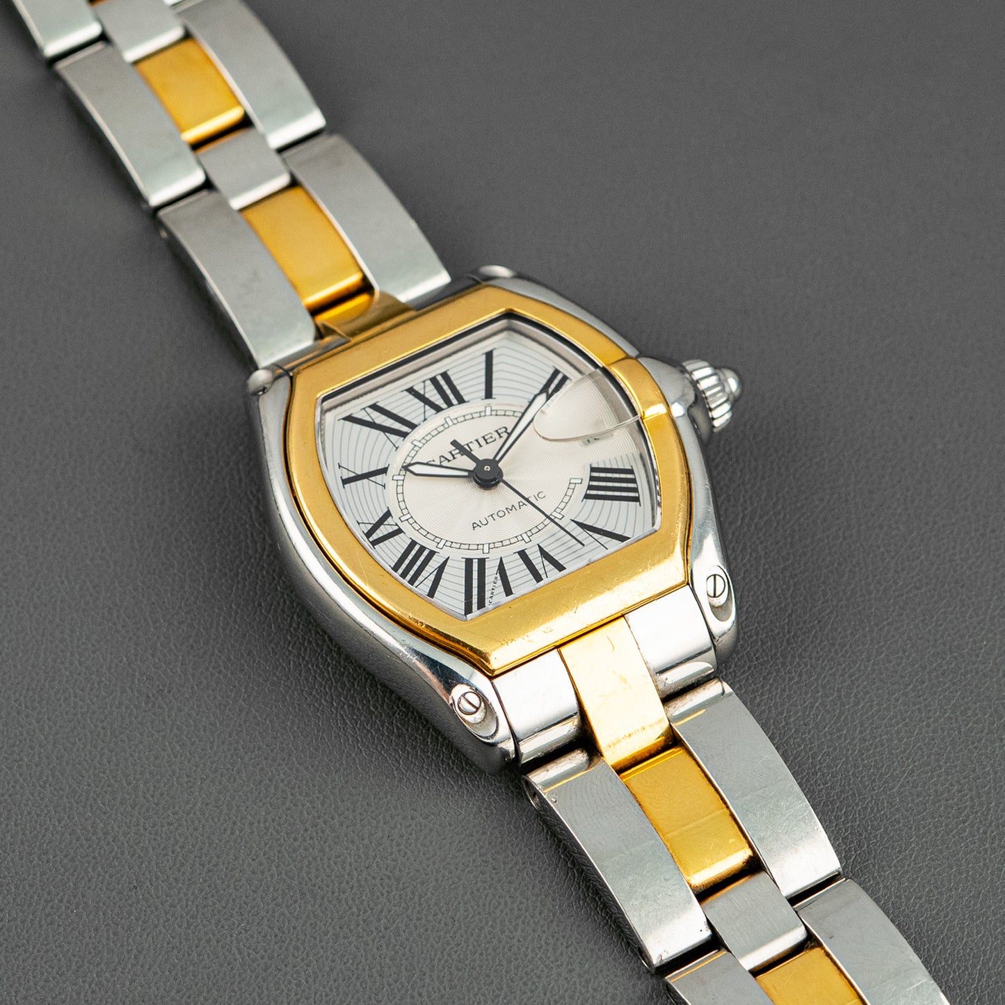 Cartier Roadster 2510 Automatic Steel & Yellow Gold 38mm