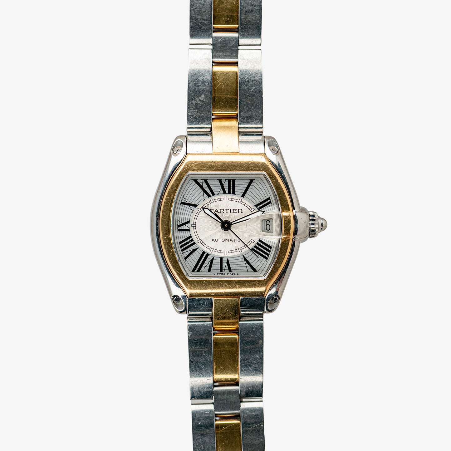 Cartier Roadster 2510 Automatic Steel & Yellow Gold 38mm